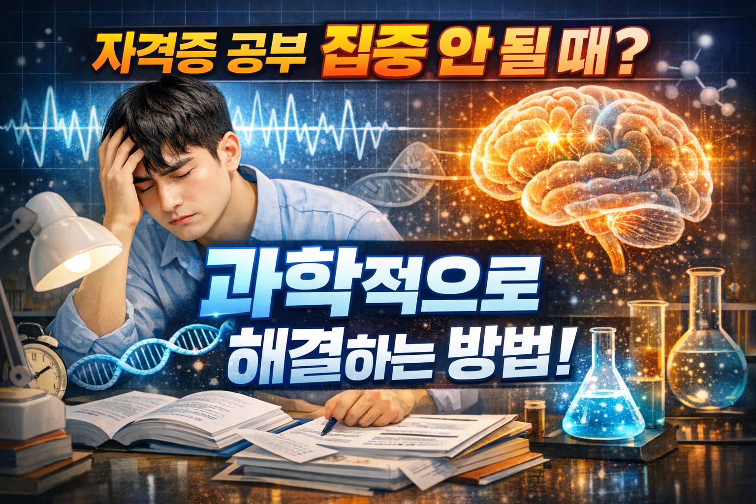 자격증 공부 집중 안 될 때