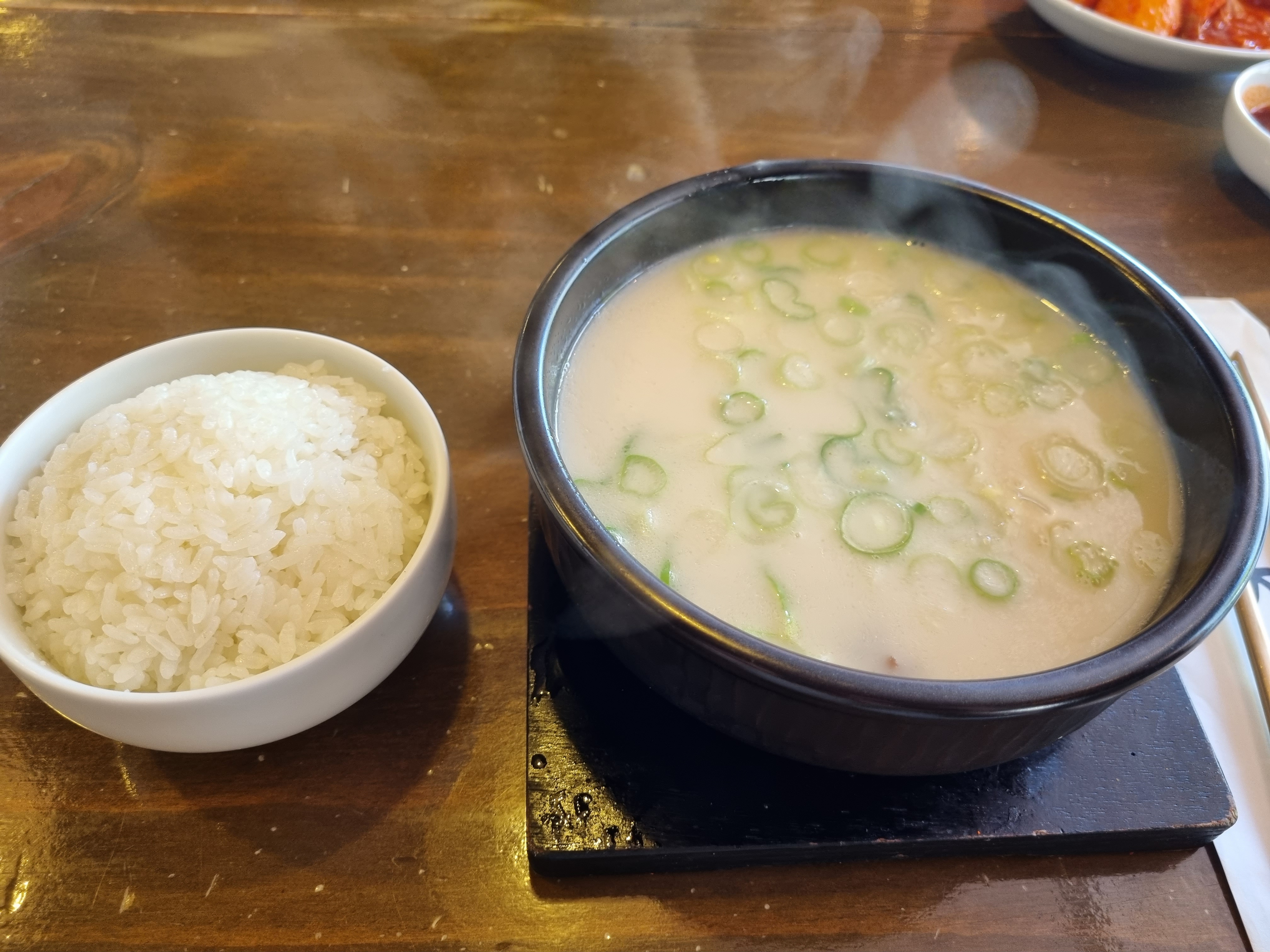 맑은곰탕&amp;#44; 뽀얀곰탕