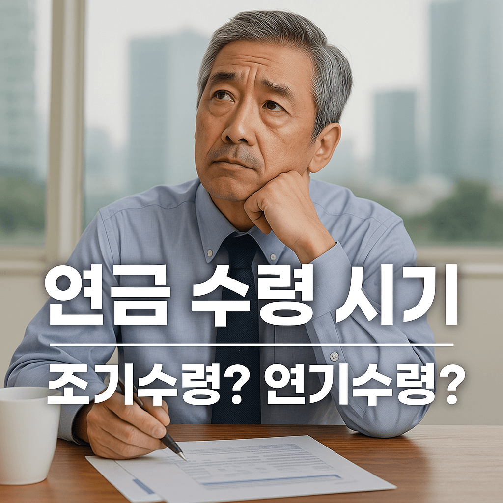 국민연금 수령 시기