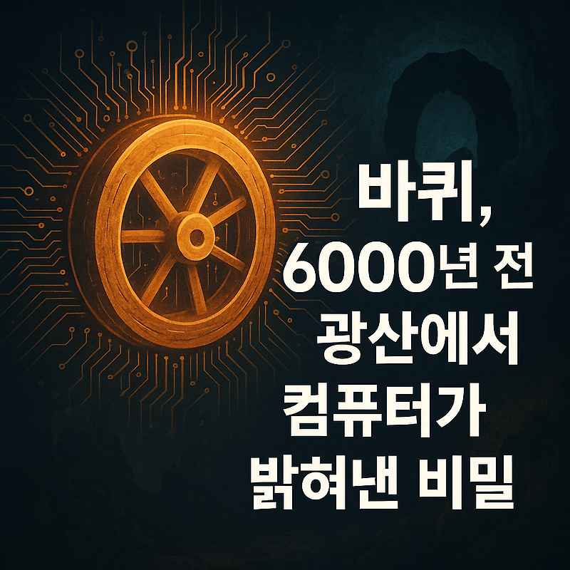 인류 최고의 발명품 '바퀴', 6000년 전 광산에서 태어났다고? 컴퓨터가 밝혀낸 놀라운 비밀