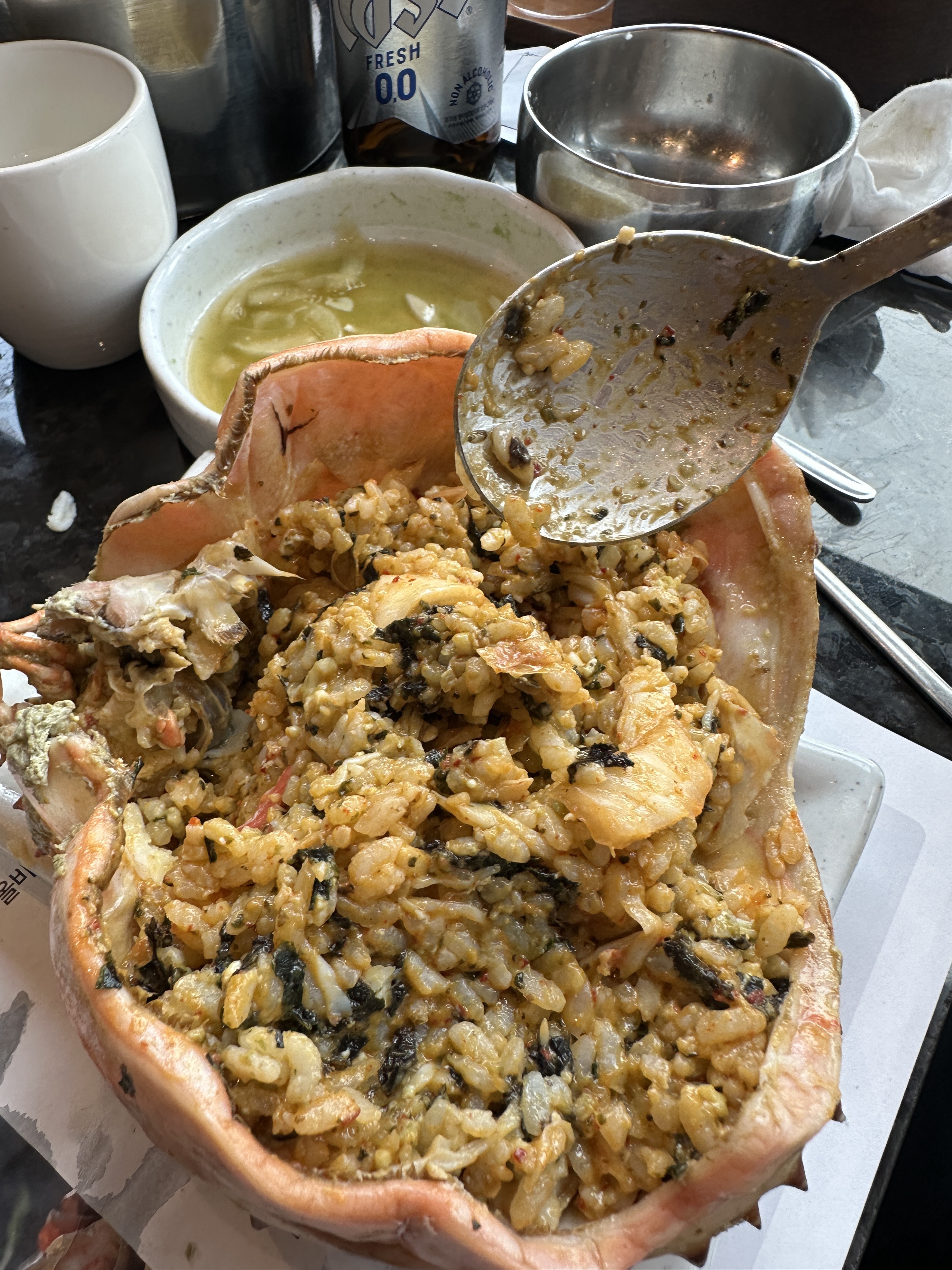 대게장밥