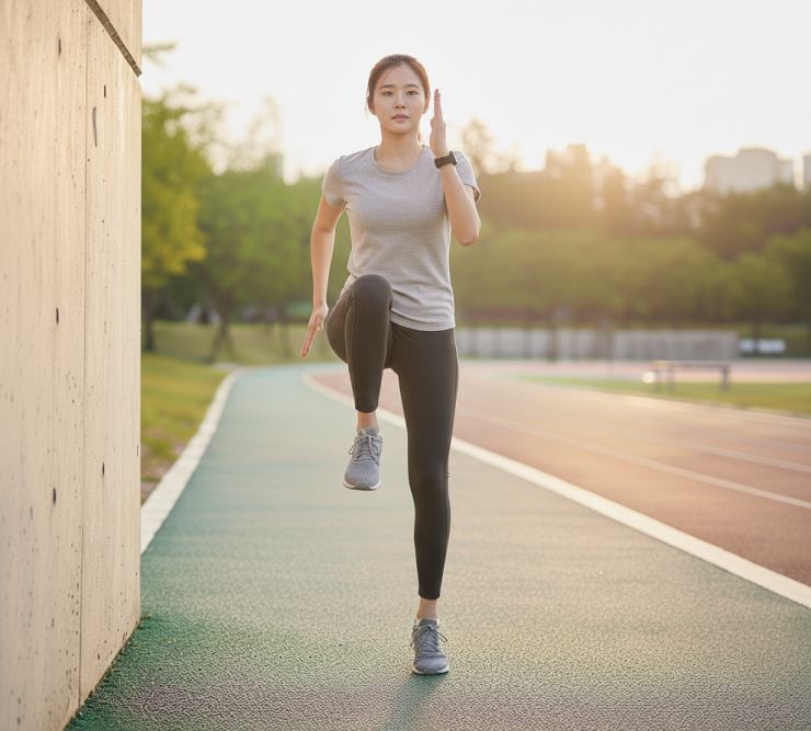 러닝 워밍업 루틴