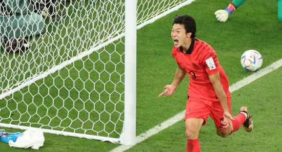 가나전에 3-2로 석패한 한국