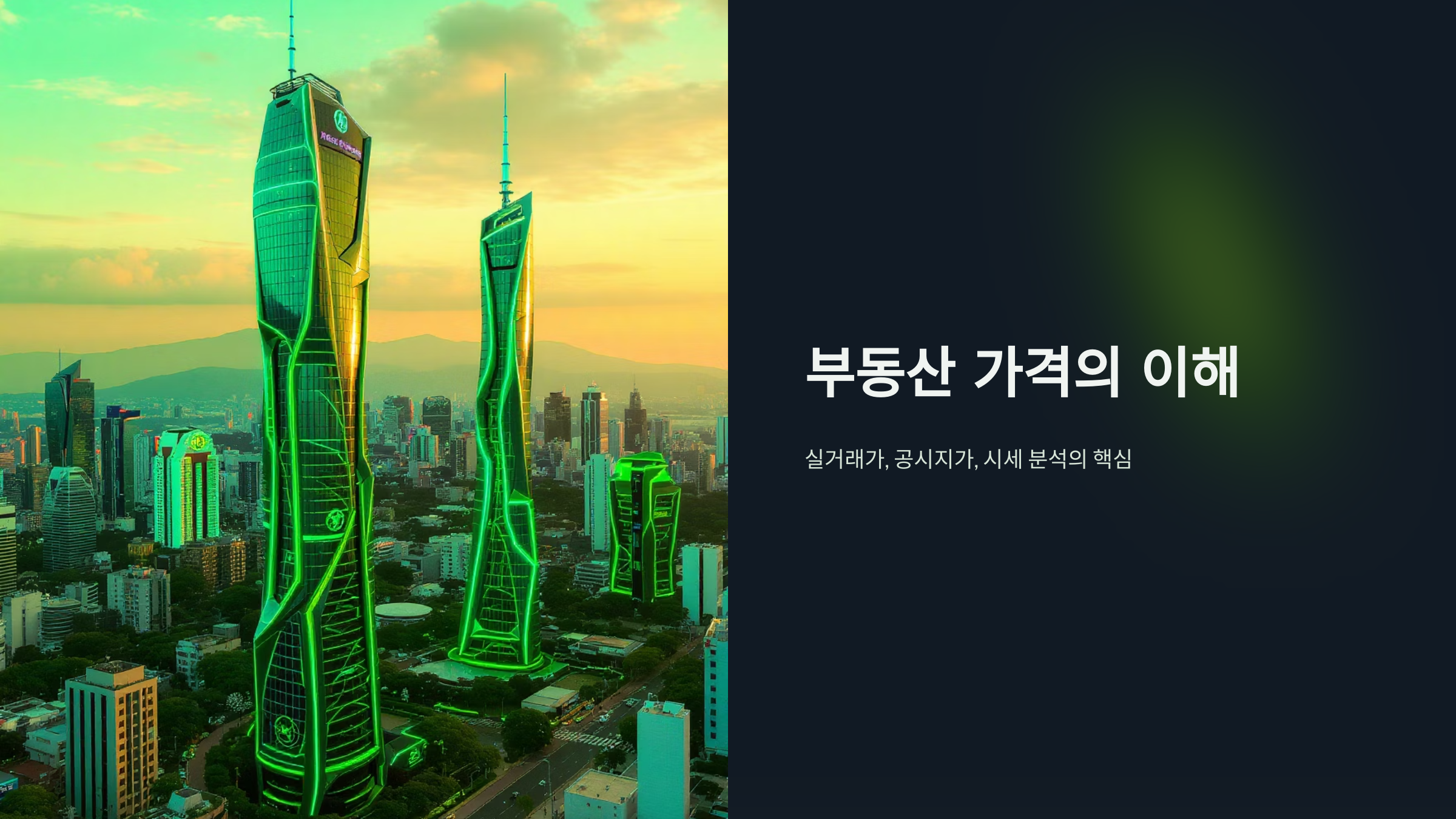 부동산 실거래가와 공시지가 차이점 완벽 정리