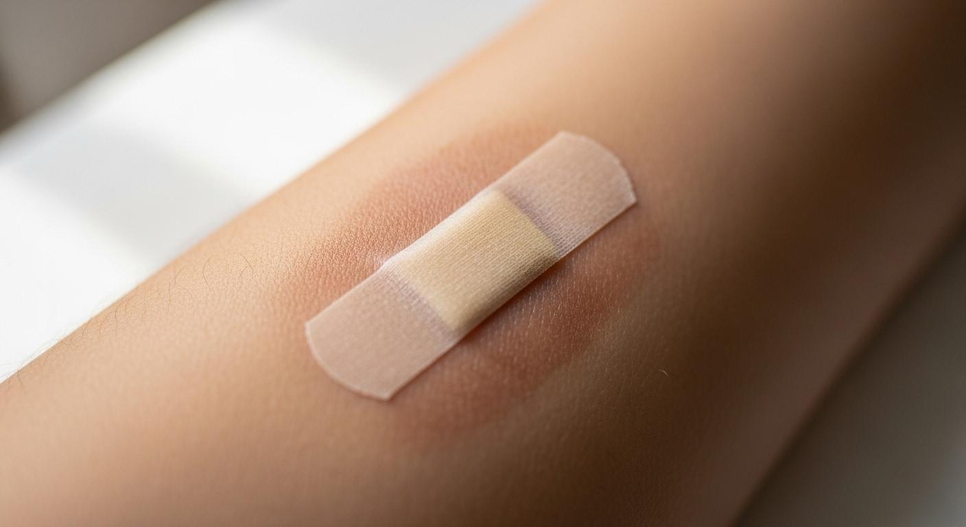 검버섯 제거후 재생 테이프