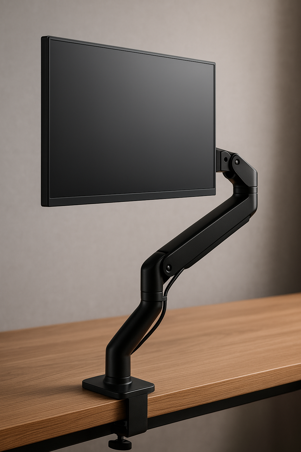 목 통증을 줄여주는 모니터암