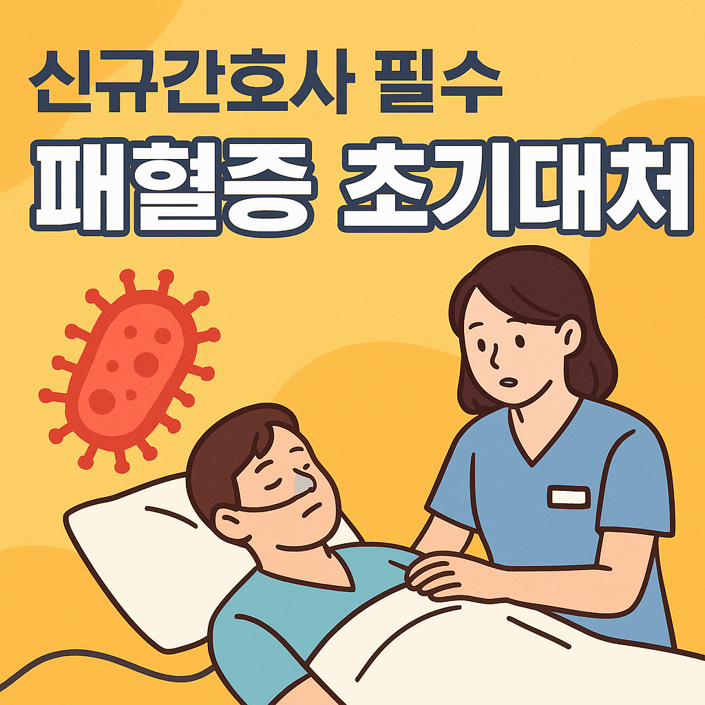 패혈증 환자 초기 대응 체크리스트: 신규간호사가 꼭 알아야 할 간호중재