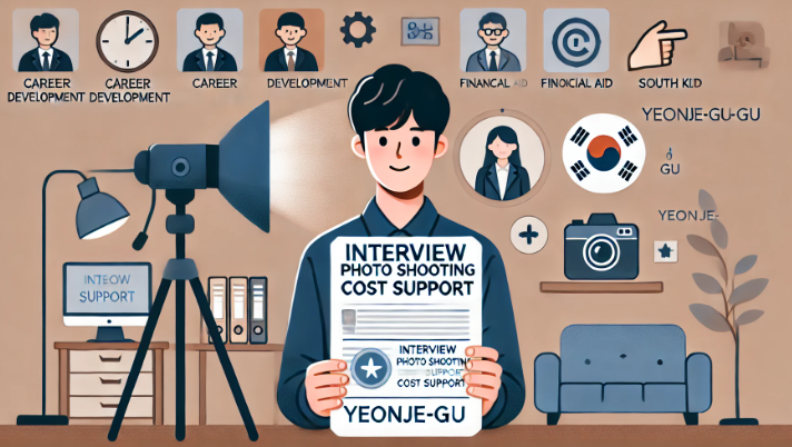 연제구 면접사진 촬영비 지원 안내