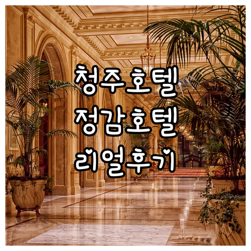 청주 호텔 스마트 정감호텔 등 투숙객..