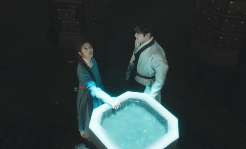 천문대를 바라보고 있는 장욱과 무덕&lt;환혼&gt;