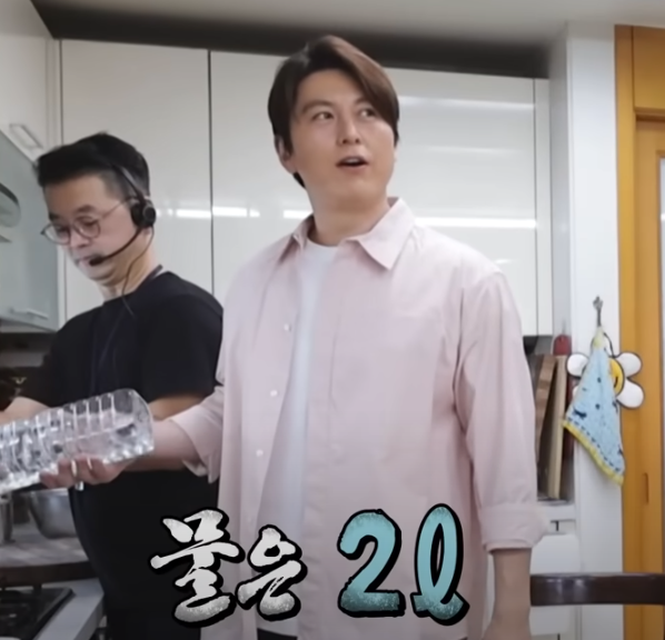 편스토랑 류수영 황태해장국 조리시작