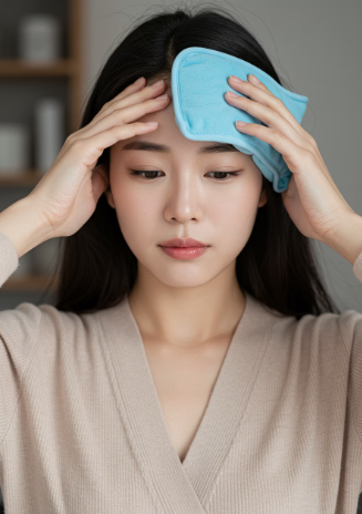 더위 먹었을 때 두통 해결법