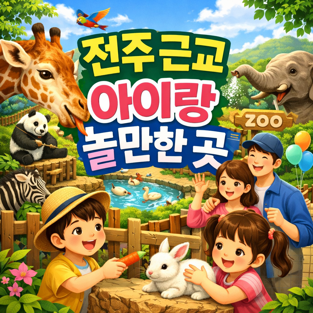 전주 근교 아이랑 놀만한 곳