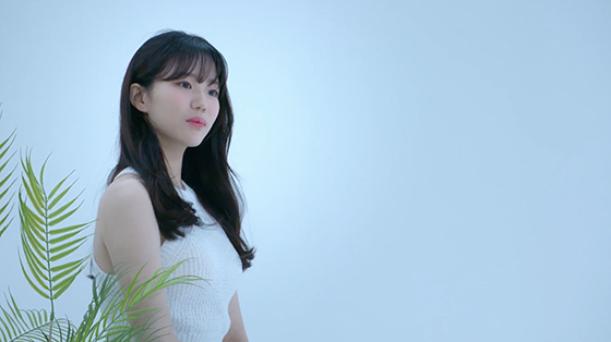 이소이 프로필사진 촬영 모습