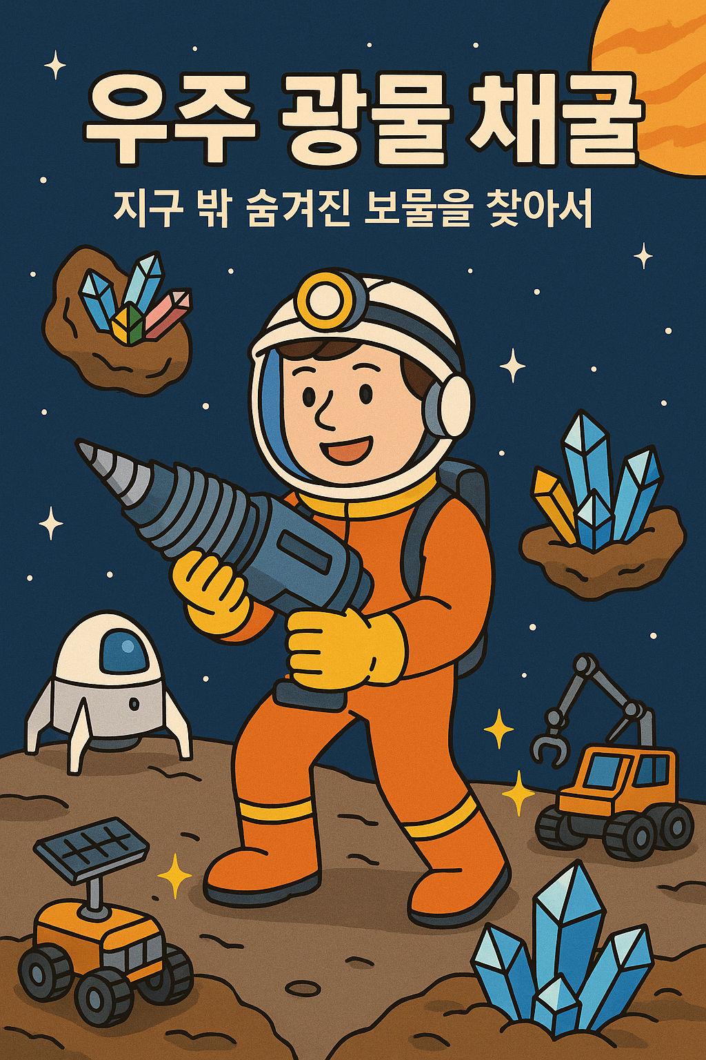 우주 광물 채굴: 지구 밖에 숨겨진 보물을 찾아서