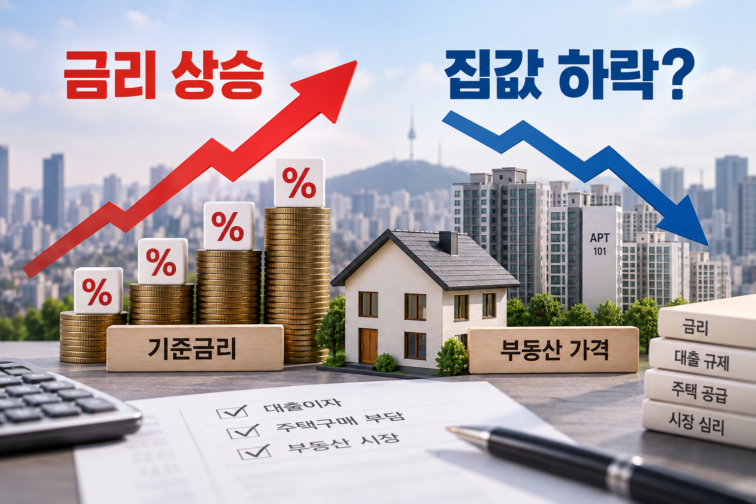 금리 오르면 집값은 왜 떨어질까?