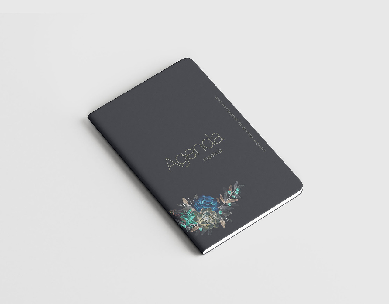Simple Agenda Mockup(심플 의제 목업)