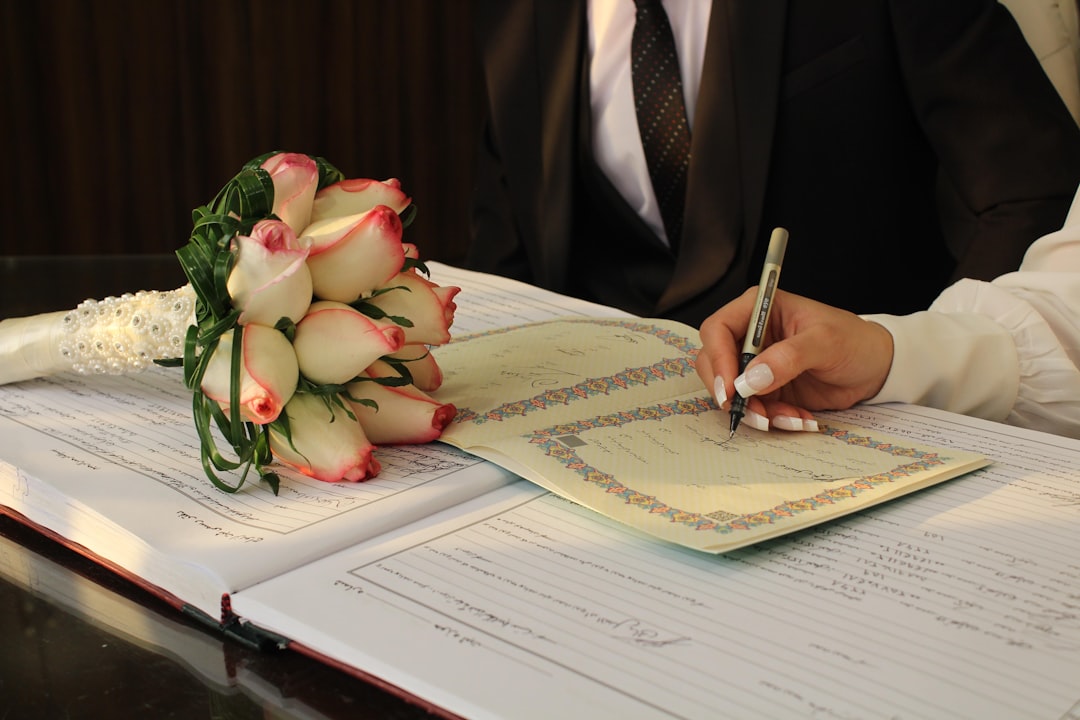 Marriage registration.