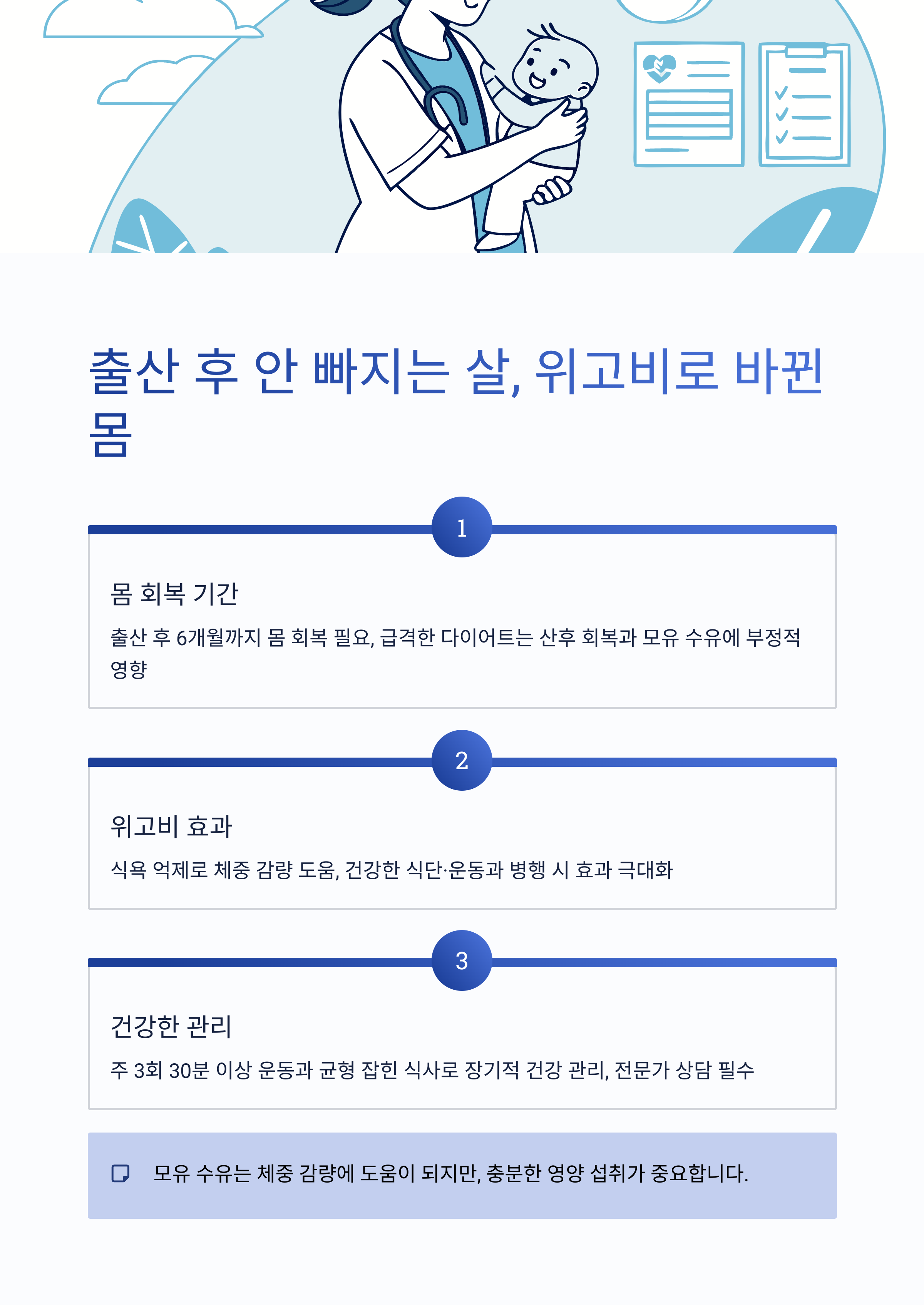 출산 후 안 빠지는 살, 위고비로 바뀐 몸