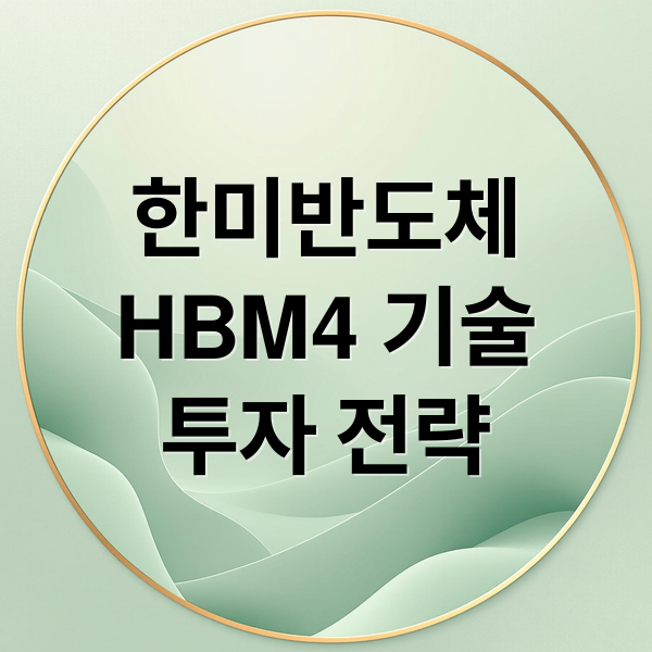 한미반도체 HBM4 기술 우위와 2026년 실적 전망, 투자 전략 핵심 분석