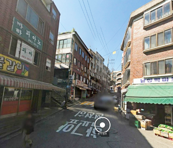 2010년 당시 사업지 모습