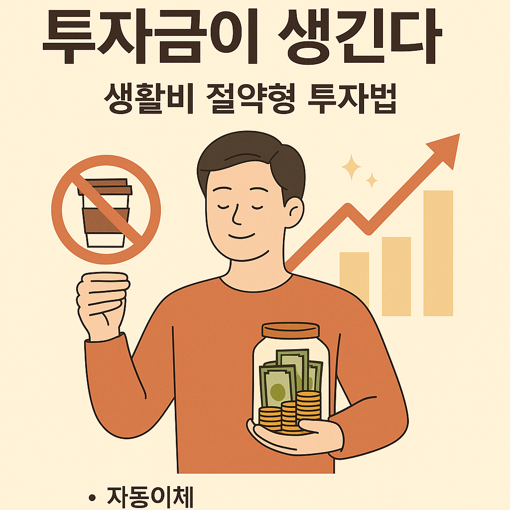 소비 습관만 바꿔도 투자금이 생긴다: 생활비 절약형 투자법