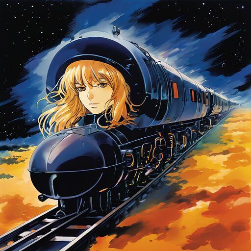 은하철도는 이런 모습이 아니야