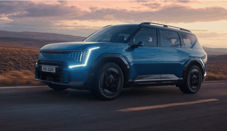 The Kia EV9 세계 최초 공개