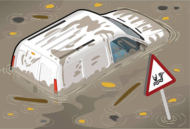 자동차-침수-꿈-해몽