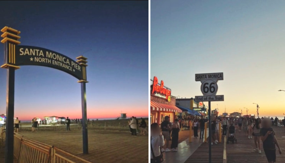 #산타모니카비치