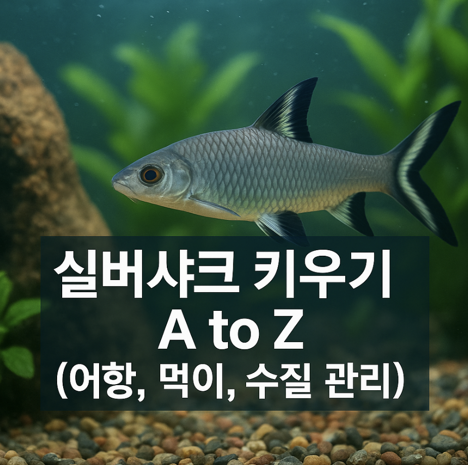 실버샤크 키우기 A to Z (어항, 먹이, 수질 관리)