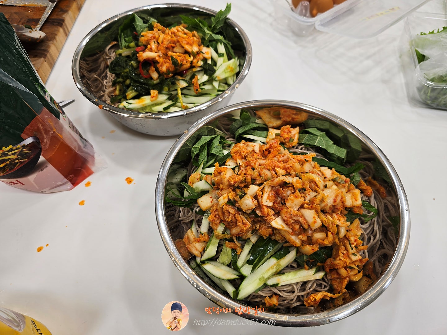 메밀 비빔국수