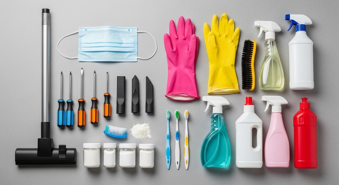 욕실 환풍기 먼지 제거하는 방법