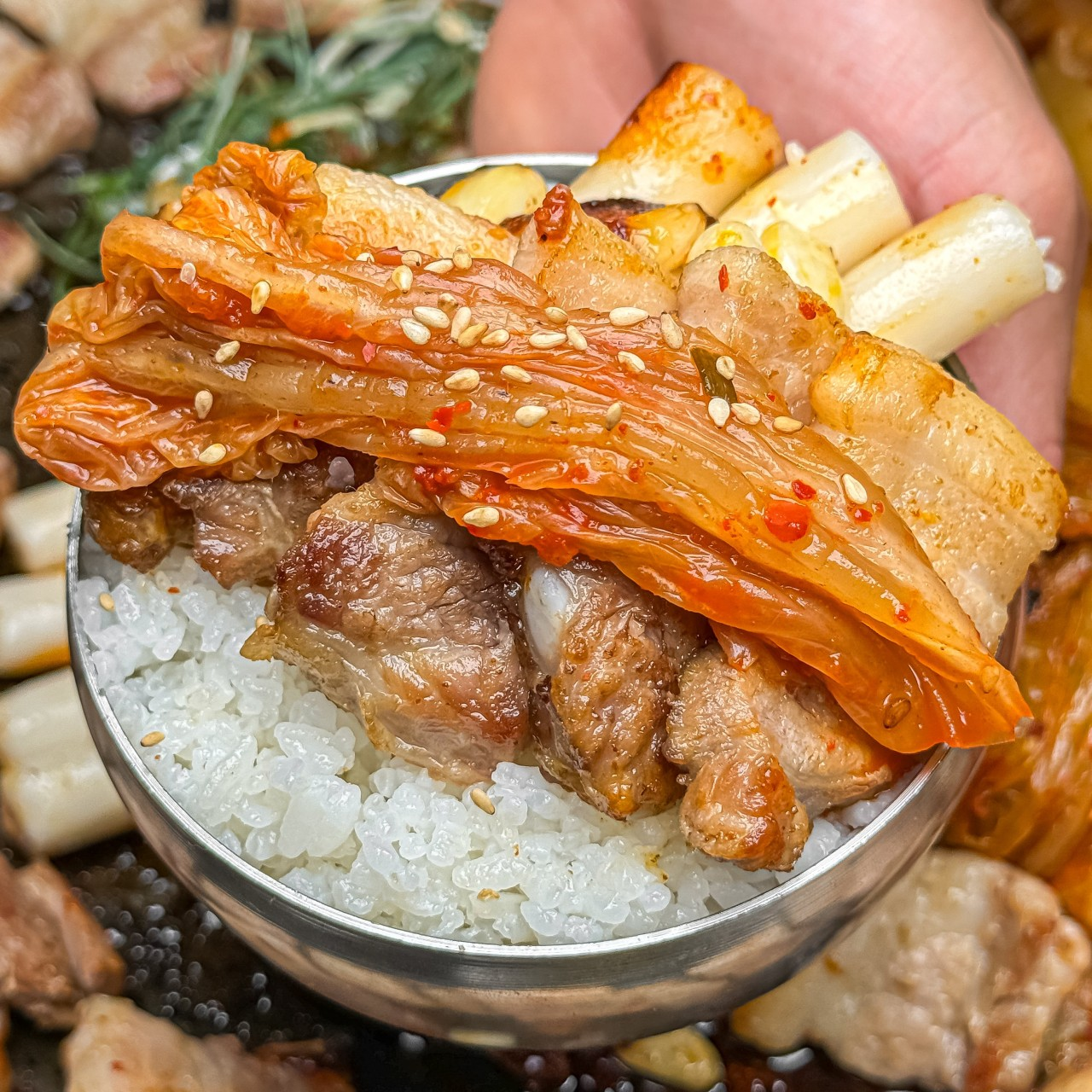 충남 공주 팔팔무쇠삼겹