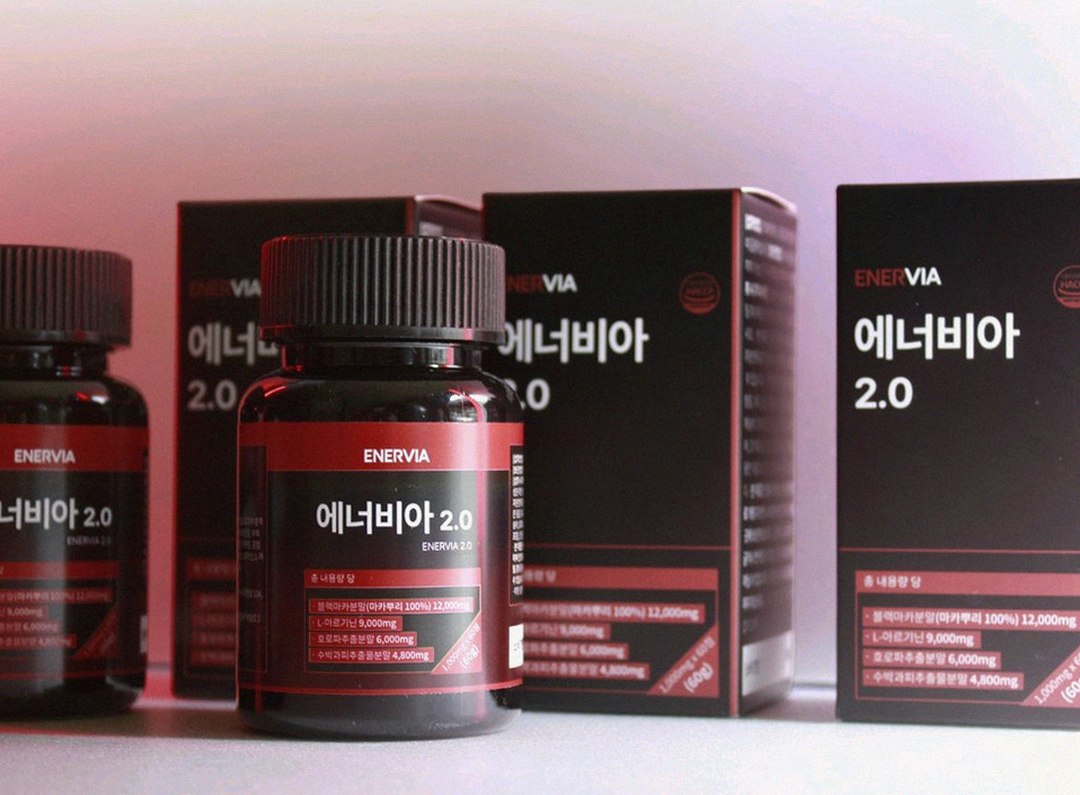 enervia 2.0 supplement bottle