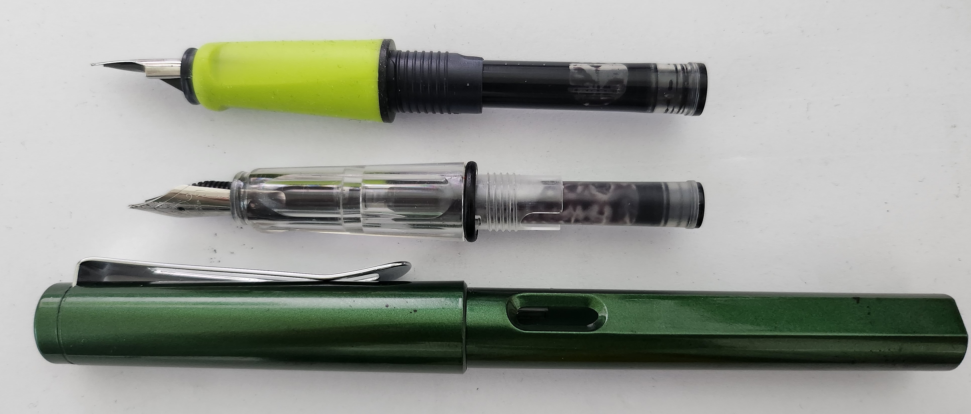 f촉과 ef촉의 다이소 만년필