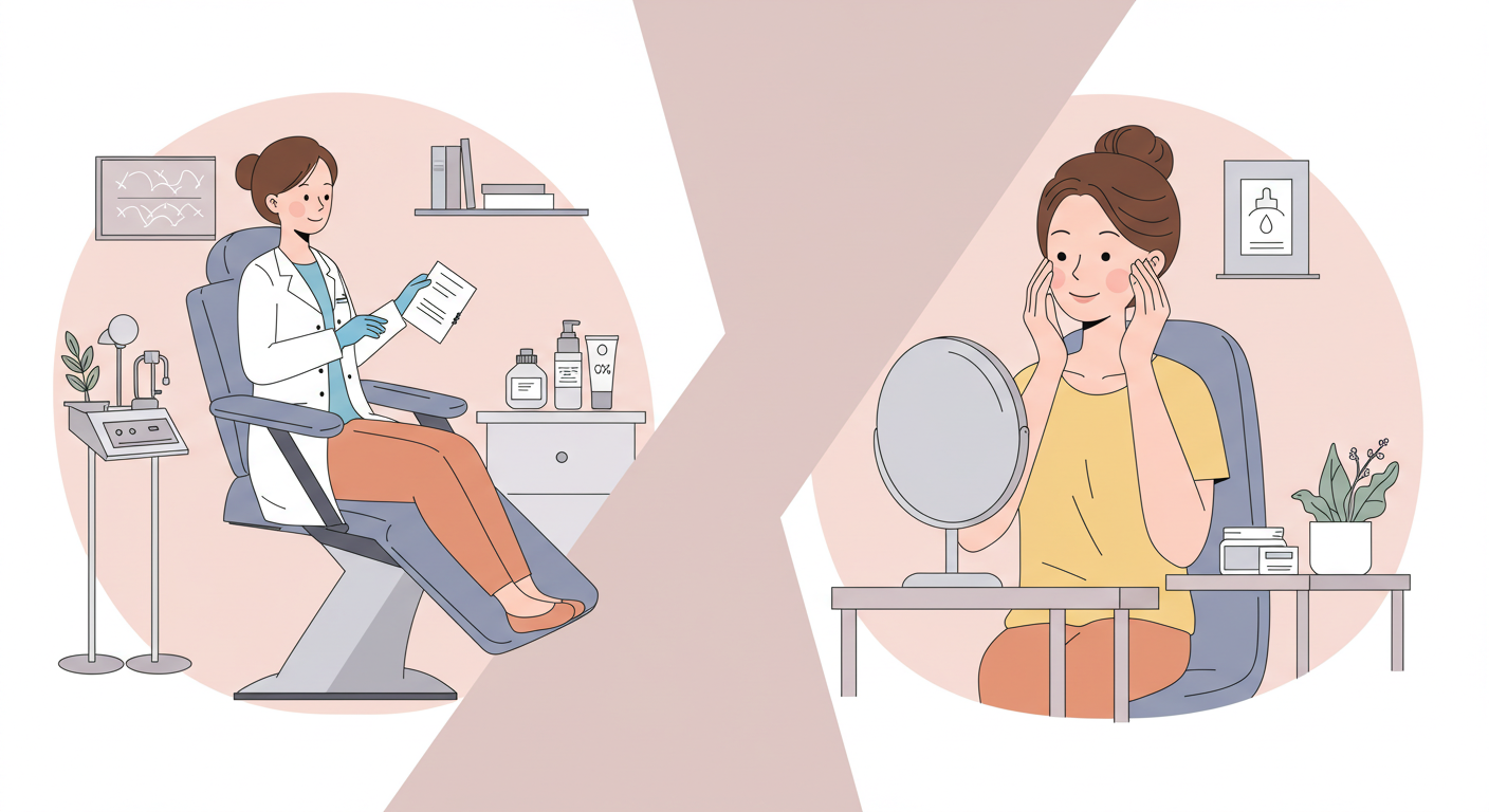 안티에이징 시술과 홈케어 차이와 장단점 비교