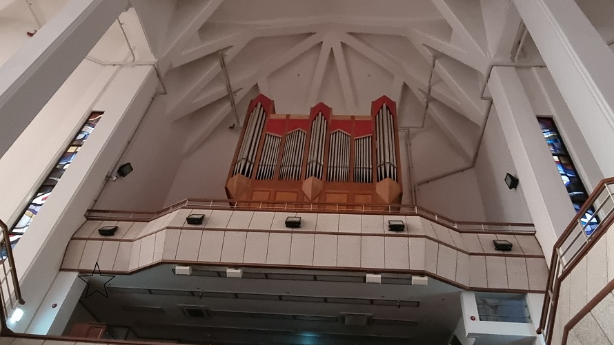 광주 임동 주교좌성당 파이프오르간 사진