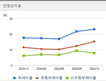 웹케시 주가 안정성