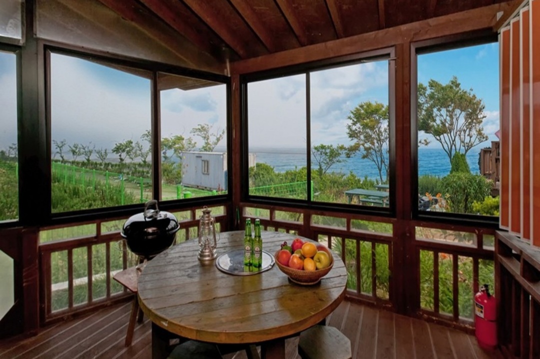 예그리나 펜션 101호 바베큐장