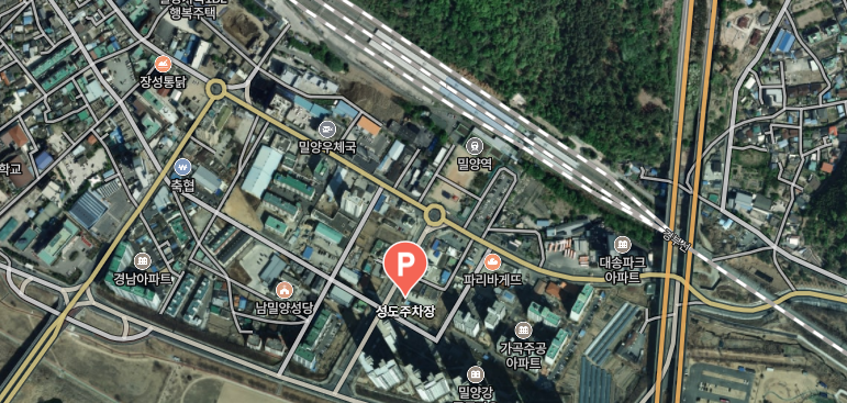 KTX 밀양역 주차장 정보 요금, 할인과 특징 : KTX 밀양역 시간표