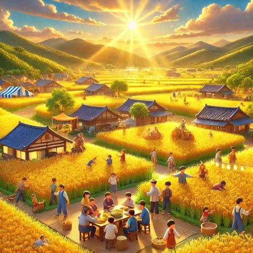 전설로 남은 황금 벼 이야기