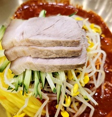 고기비빔국수