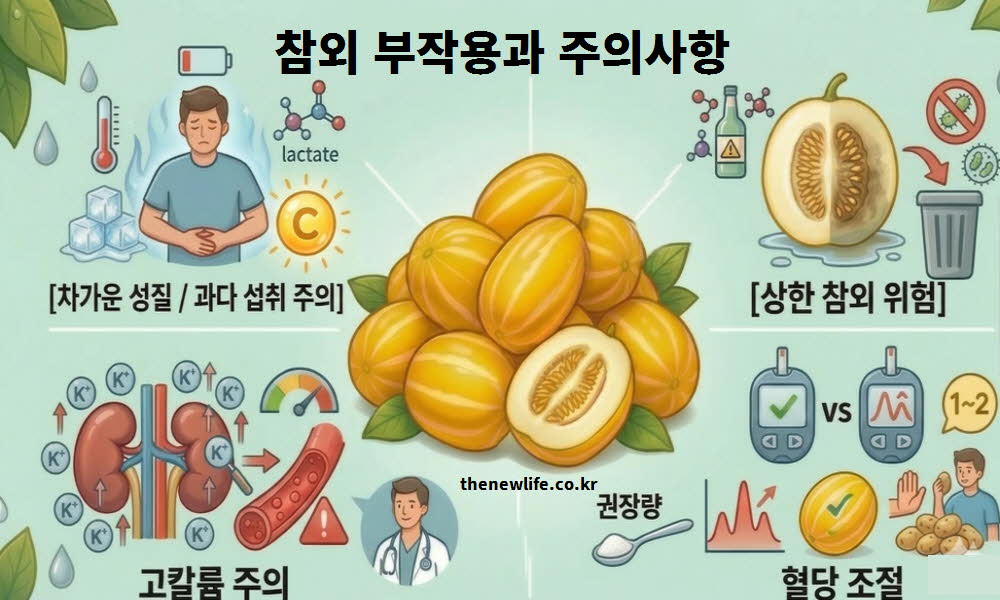 참외 효능 부작용
