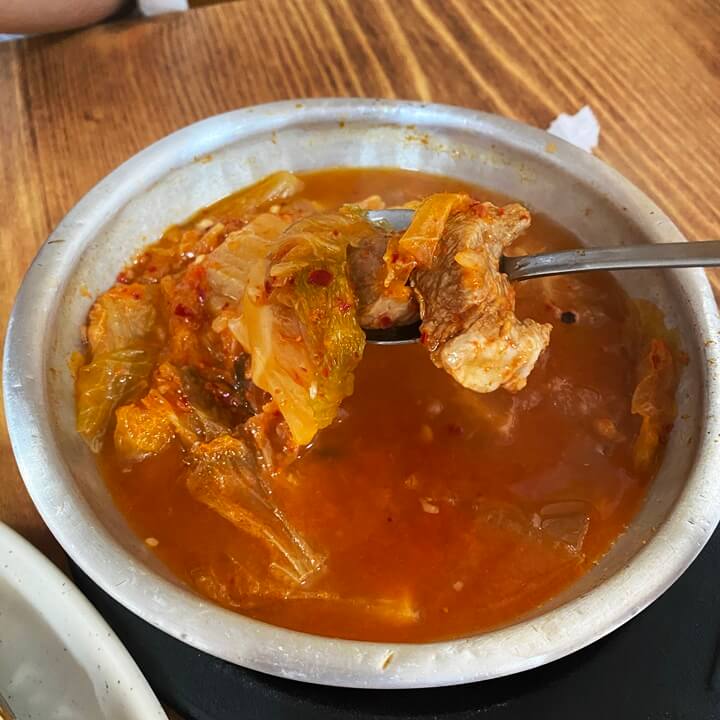 전주전집-김치찌개