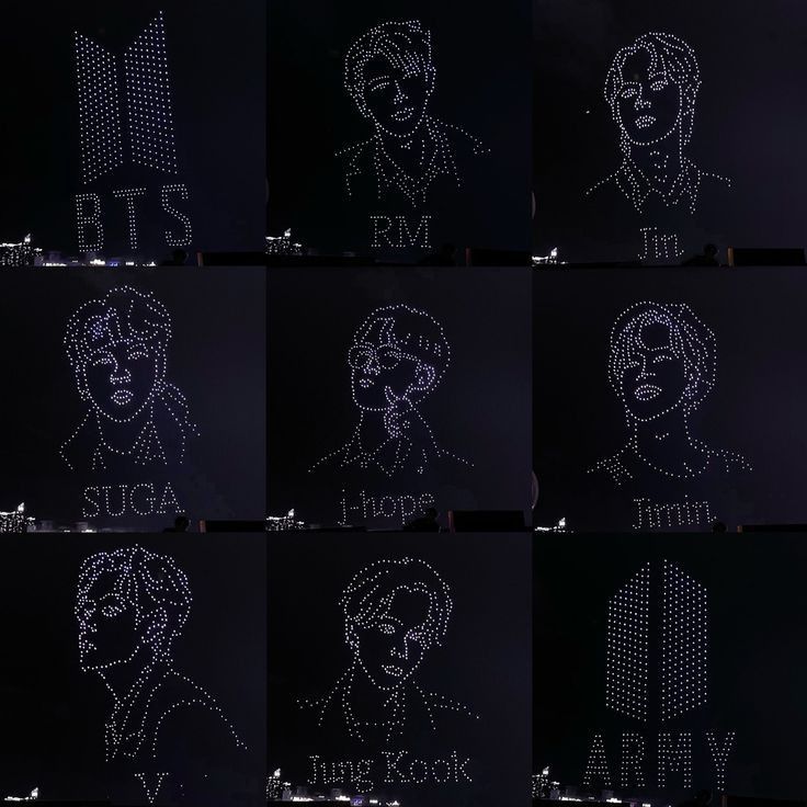 2022년 방탄 드론쇼