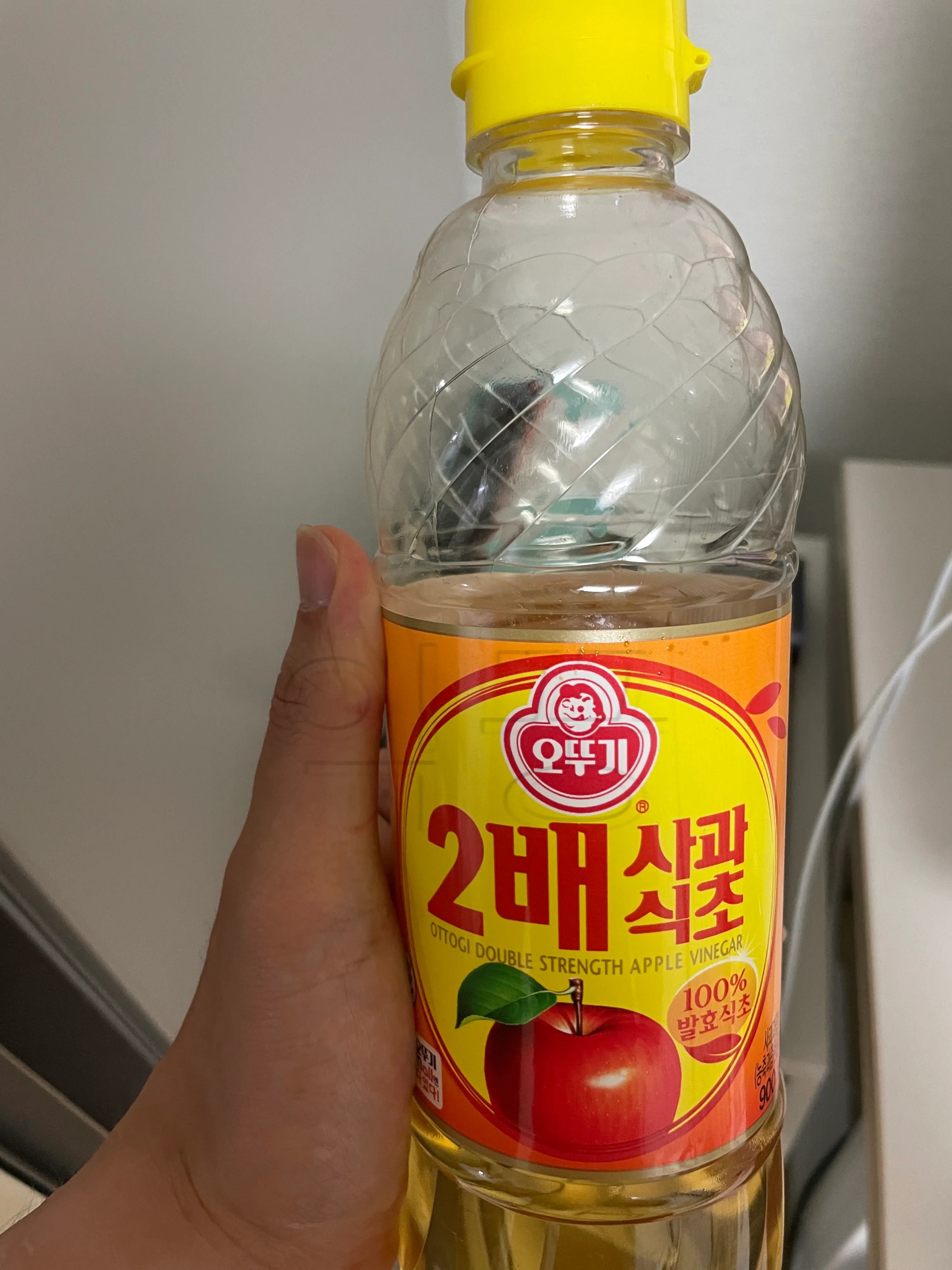 분유포트 세척을 위한 식초 사진