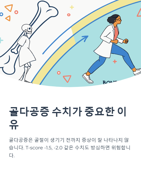 골다공증 수치가 중요한 이유