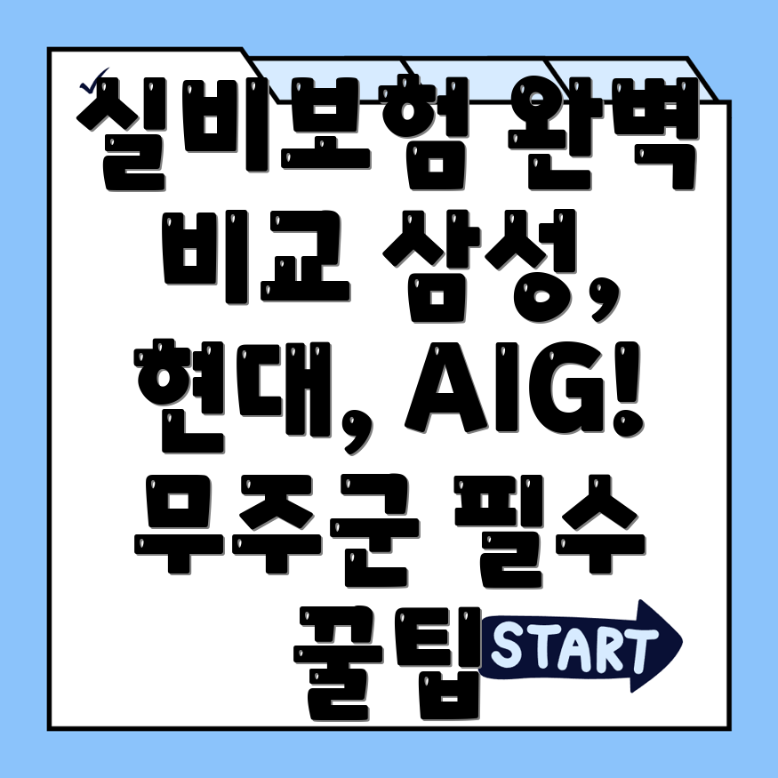 실비보험 추천