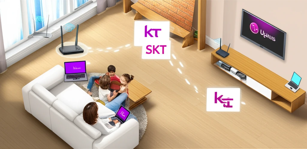 KT, SKT, LG U+ 인터넷! 